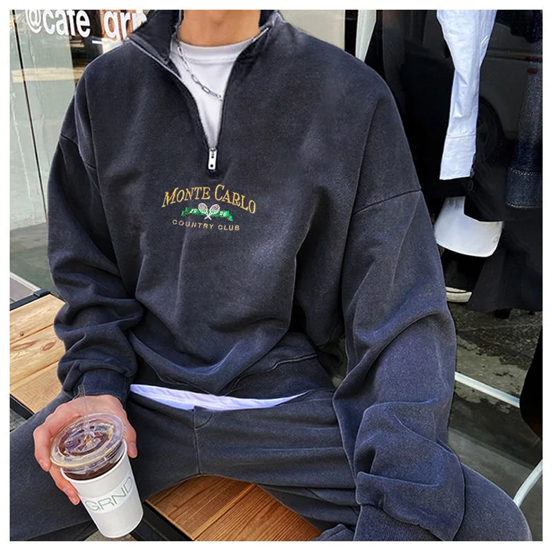 Men's Hoodies & Sweatshirts - casual sweatshirt everyday wear loose fit hoodie men’s fashion Old Era Fashion outdoor hoodie oversized hoodie streetwear winter hoodie zipper hoodie