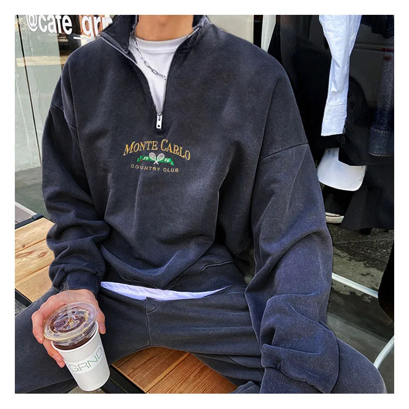 Men's Hoodies & Sweatshirts - casual sweatshirt everyday wear loose fit hoodie men’s fashion Old Era Fashion outdoor hoodie oversized hoodie streetwear winter hoodie zipper hoodie