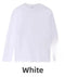 Pure white long sleeve T